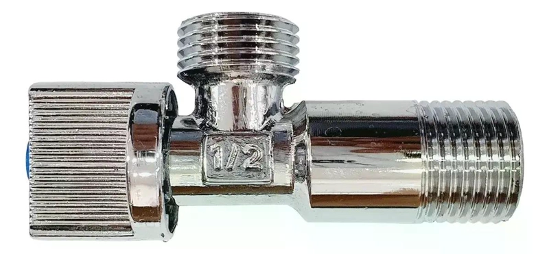 LLAVE ANGULAR HE-HE 1/2 CON ACCESORIO PARED TAUMM - 4