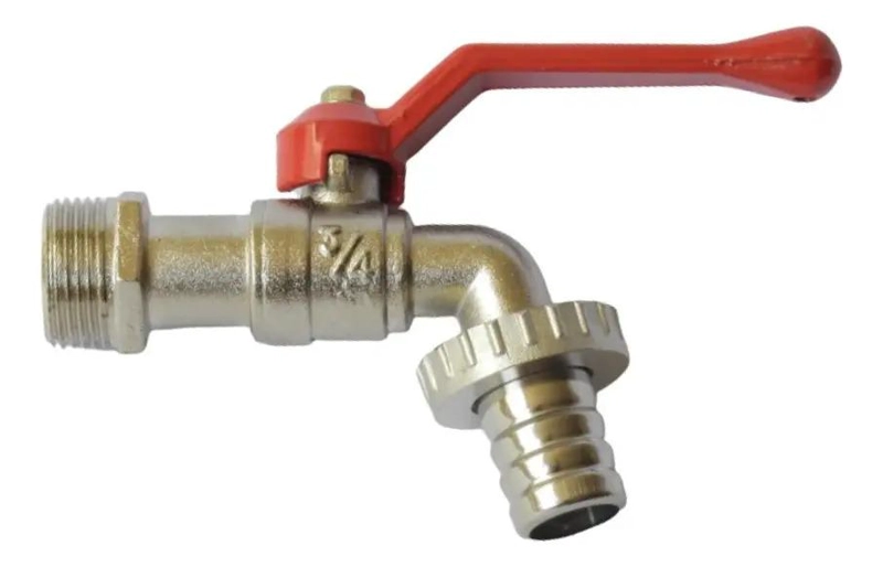 LLAVE JARDIN LAVADERO ZAMAK 3/4 PULGADA - 6