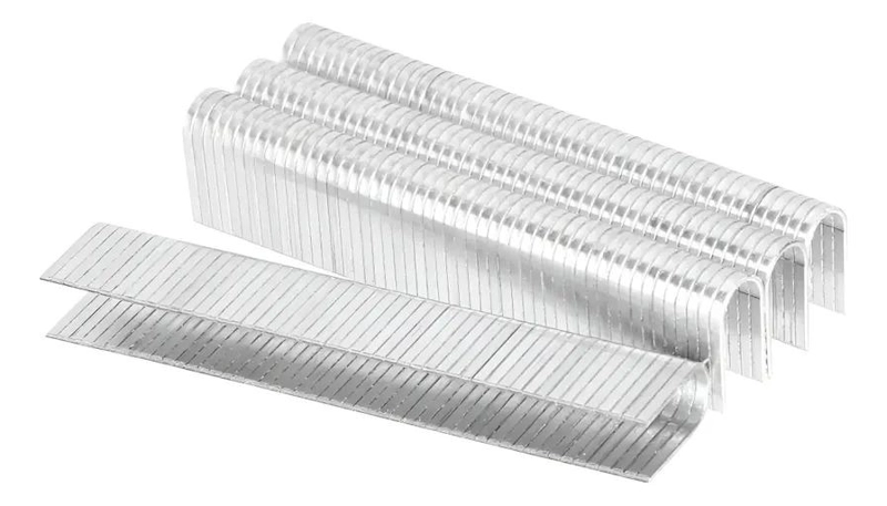 GRAMPAS U P/ ENGRAMPADORA 10MM X 1000 PCS INGCO STS0412 COLOR PLATEADO - 2