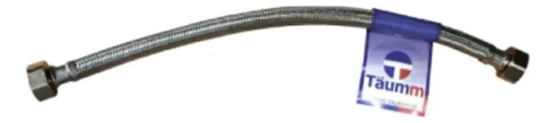FLEXIBLE AGUA HI-HI 1/2 35 CM TAUMM ACERO INOX 350 PSI - 4