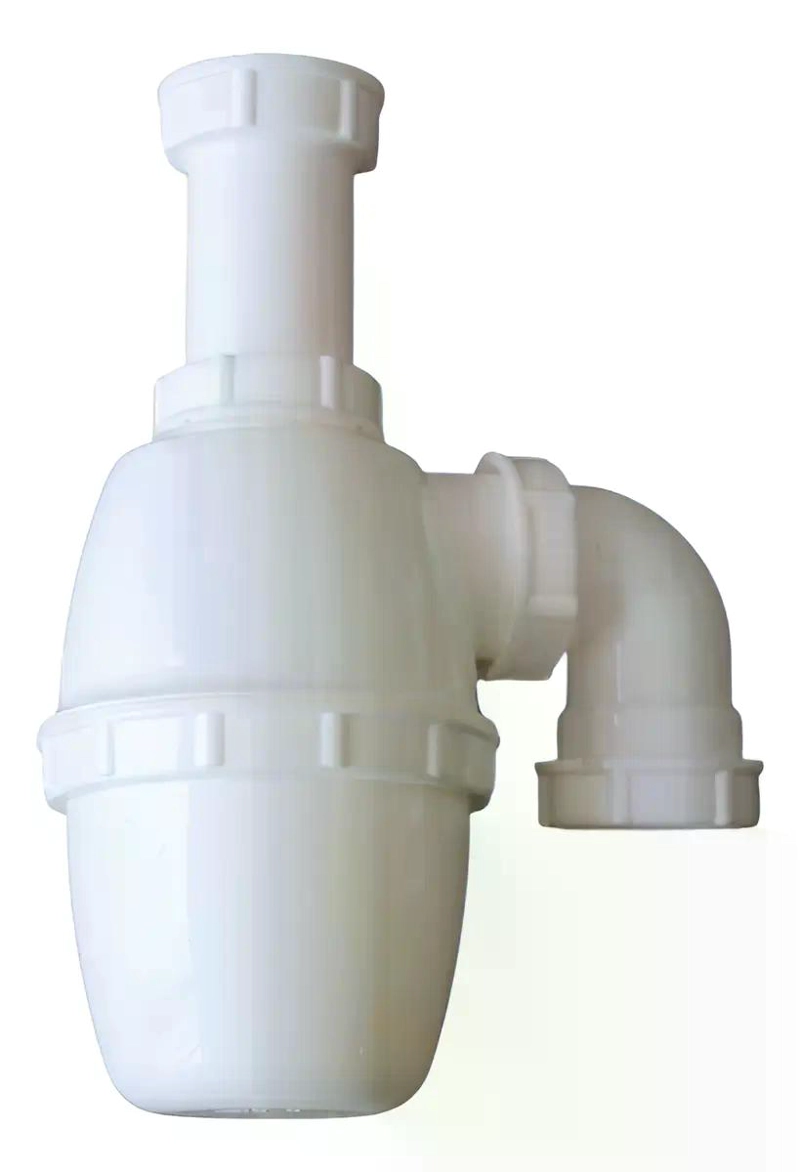 SIFON LAVAPLATO PLASTICO 1 1/2 -1 1/4 TAUMM BLANCO - 1