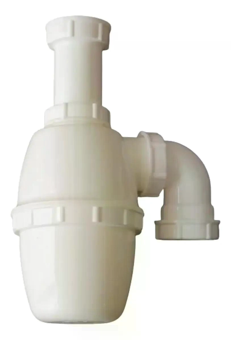 SIFON LAVAPLATO PLASTICO 1 1/2 -1 1/4 TAUMM BLANCO - 2