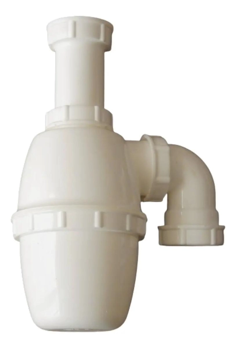 SIFON LAVAPLATO PLASTICO 1 1/2 -1 1/4 TAUMM BLANCO - 3