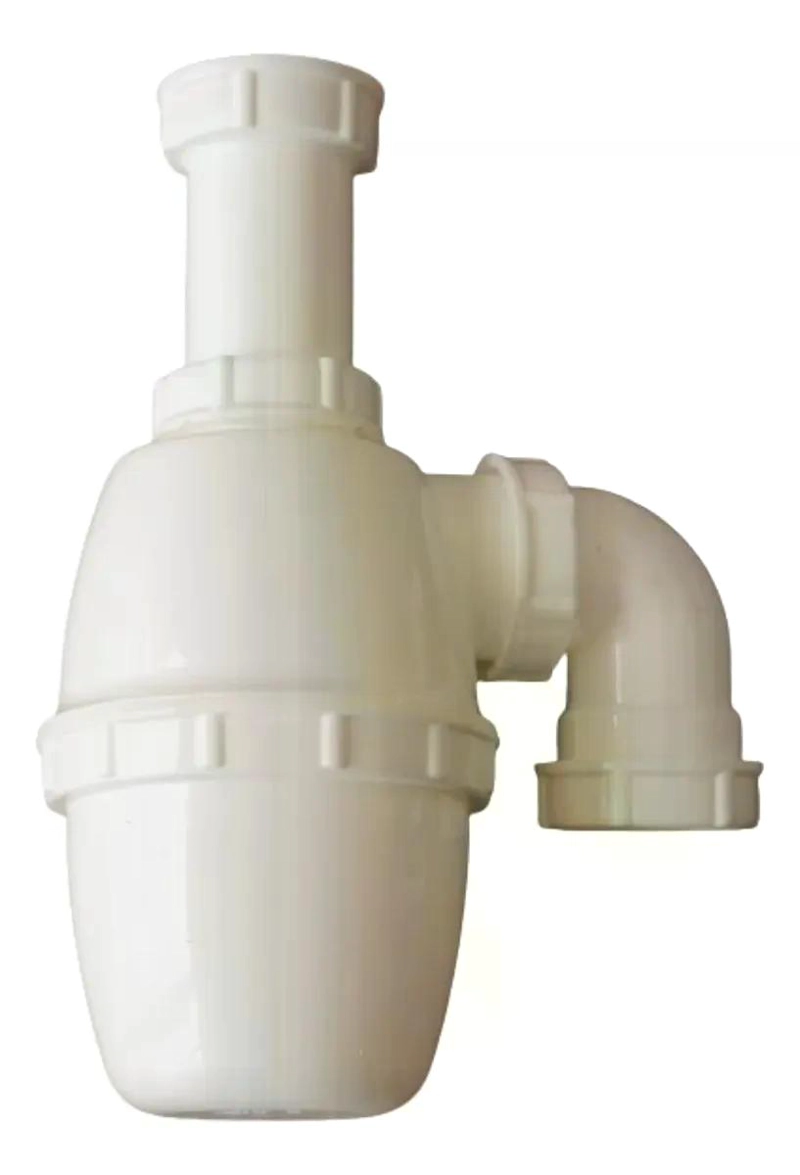 SIFON LAVAPLATO PLASTICO 1 1/2 -1 1/4 TAUMM BLANCO - 4