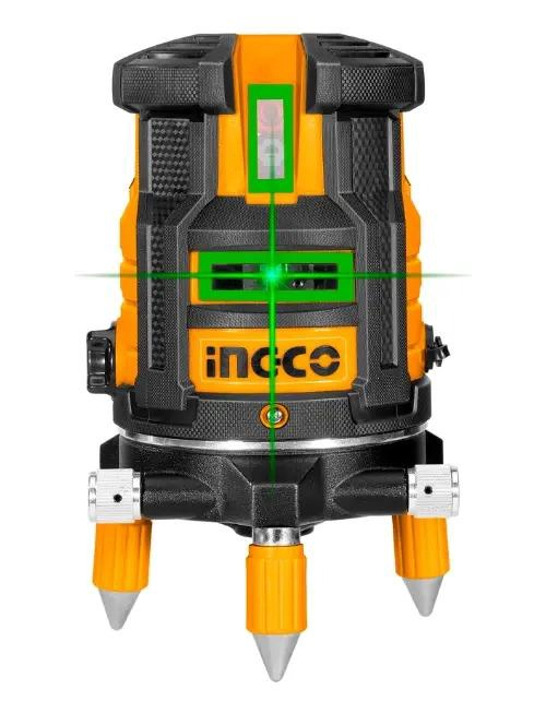 NIVEL LASER AUTONIVELANTE 5 LINEAS VERDE 30M INGCO HLL305205 - 5