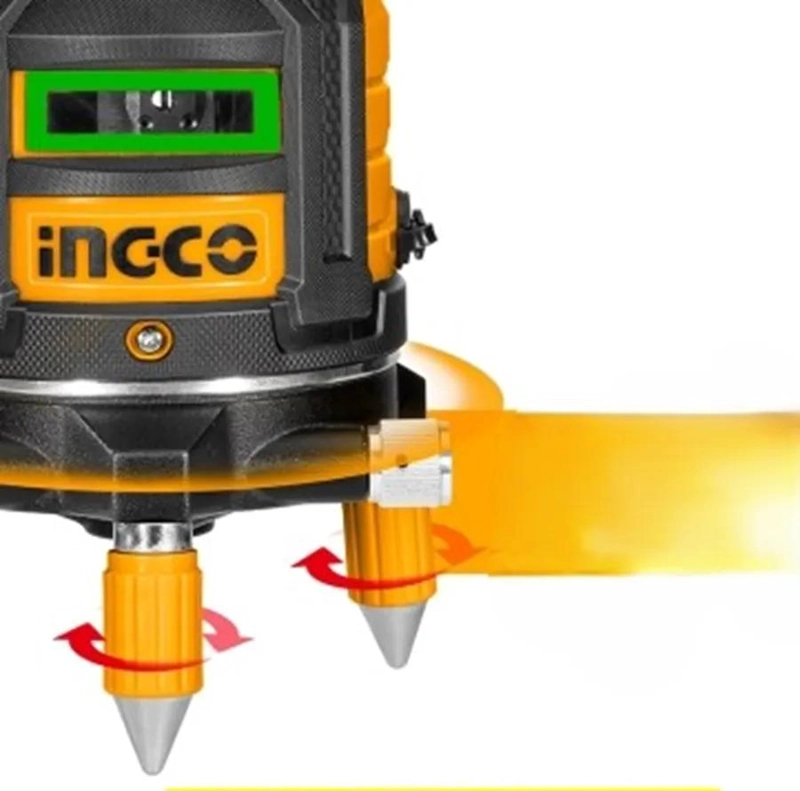 NIVEL LASER AUTONIVELANTE 5 LINEAS VERDE 30M INGCO HLL305205 - 6
