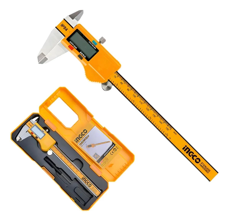 PIE DE METRO CALIBRADOR DIGITAL 150MM INGCO IP54 HDCD28150 - 5