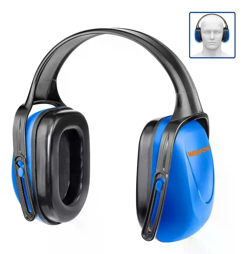 OREJERA PROTECTOR CINTILLO AUDITIVO 29DB WADFOW WEM2922 AZUL AZUL - 1