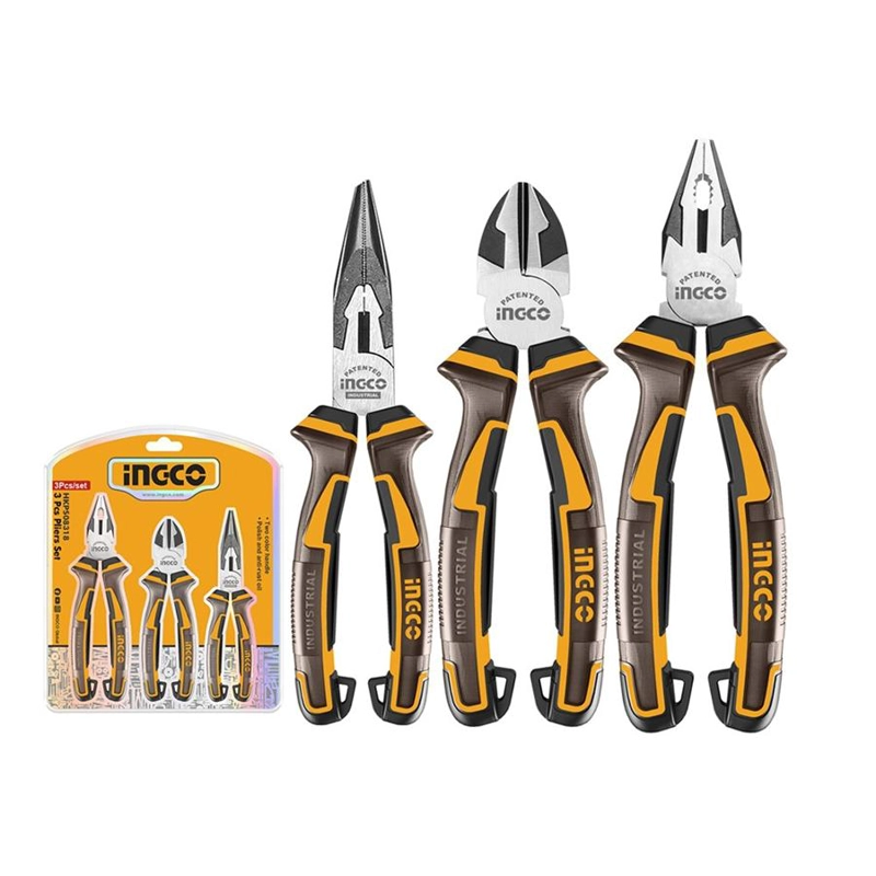 SET ALICATES 3 PIEZAS 160-200 MM 6-8 PULGADA INGCO HKPS08318 - 2