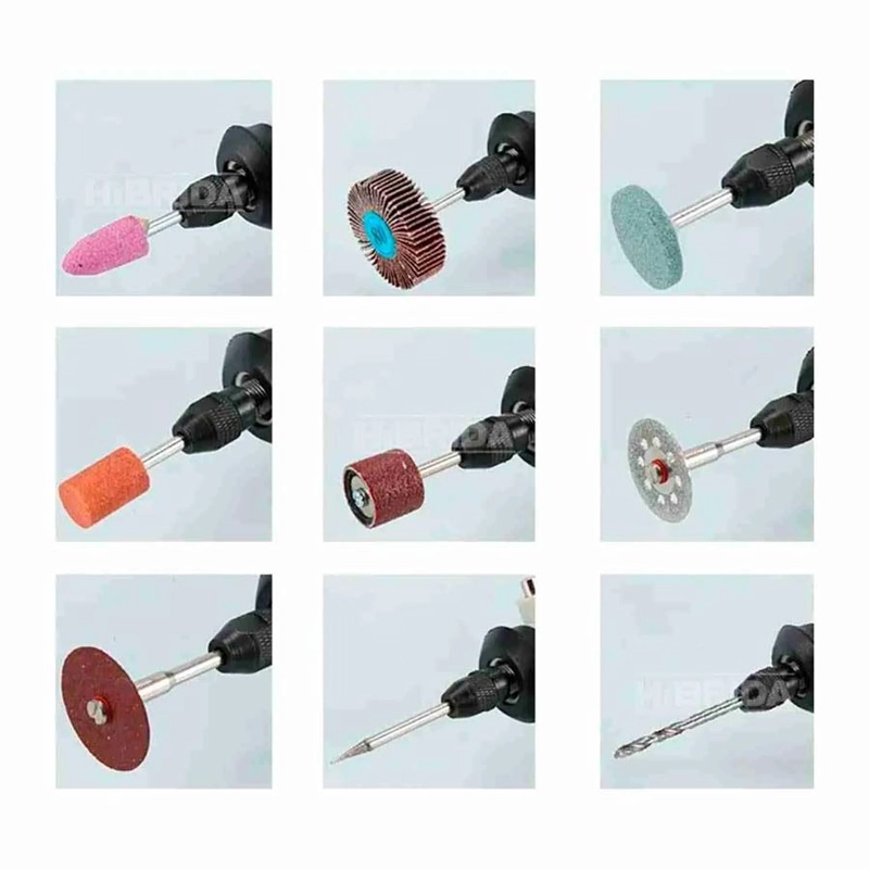 SET 420 PIEZAS  MINI TORNO MULTIFUNCIONAL INGCO  AKMG4208 - 4