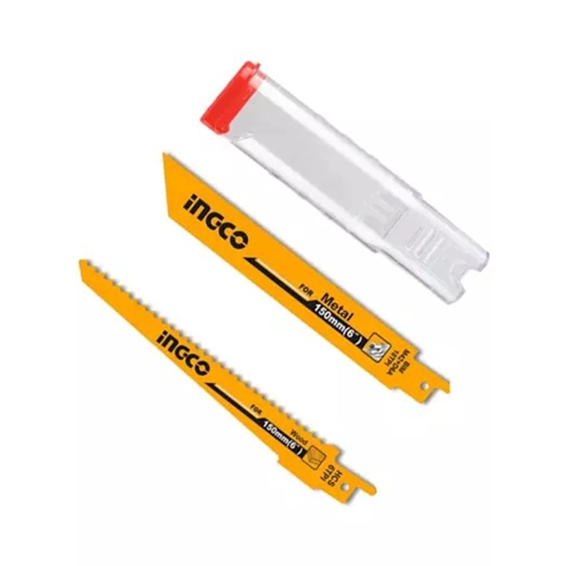 SET 10 HOJAS MADERA YMETAL PARA SIERRA SABLE  INGCO RSB1002 - 3