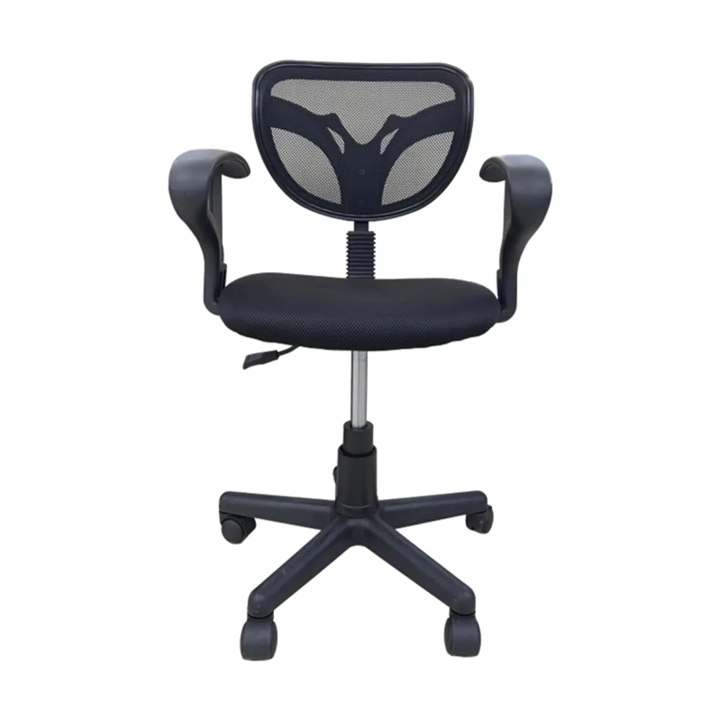 SILLA DE OFICINA STERLING COMPACTA NEGRA MALLA TRANSPIRABLE  Y ERGONOMICA - 3