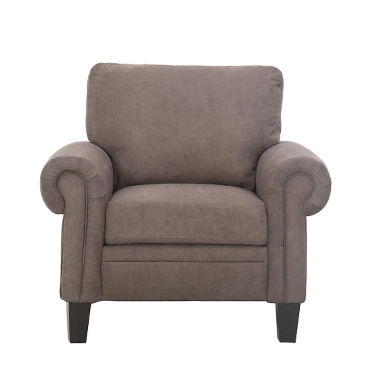 SILLON CALLISBURG 1 CUERPO CHENILLE GRIS - 2