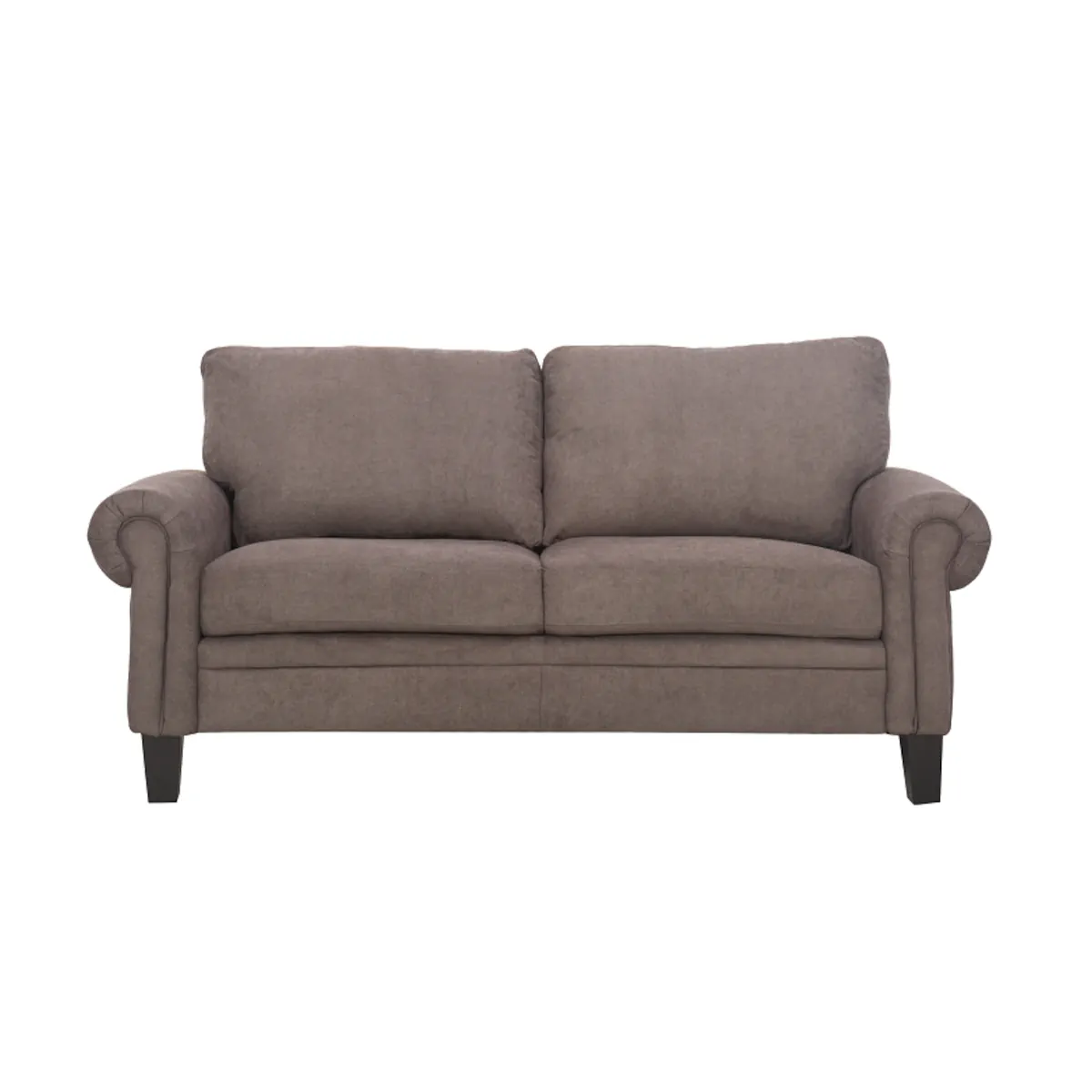 SOFA CALLISBURG 2 CUERPOS CHENILLE GRIS - 2
