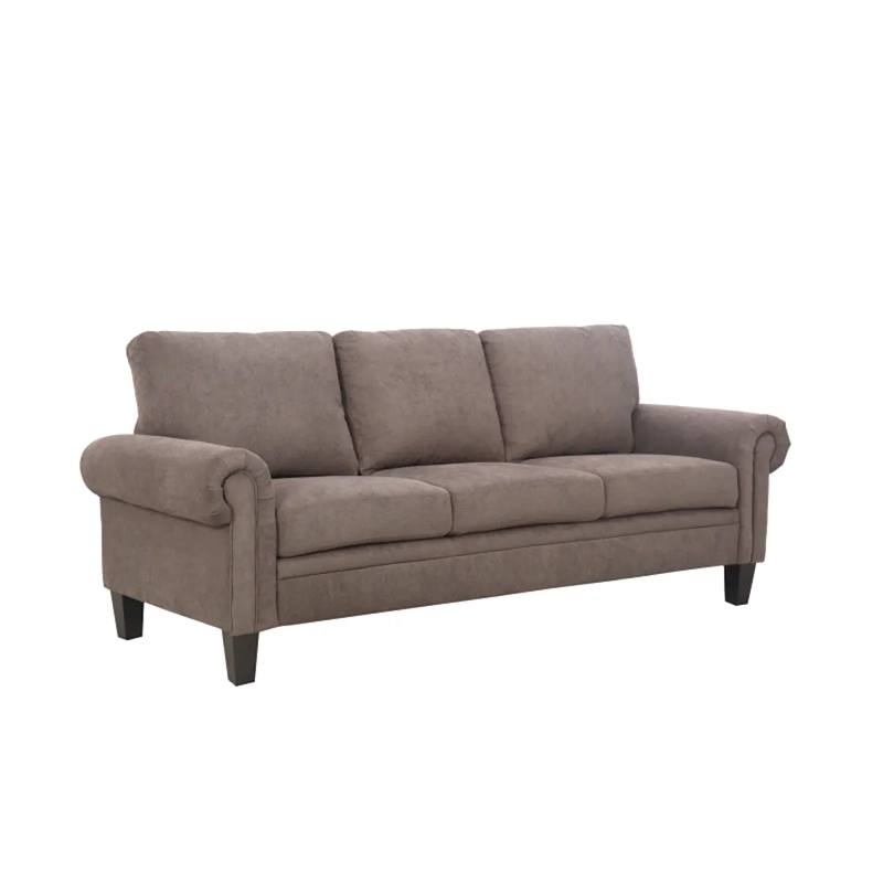 SOFA CALLISBURG 3 CUERPOS CHENILLE GRIS - 1