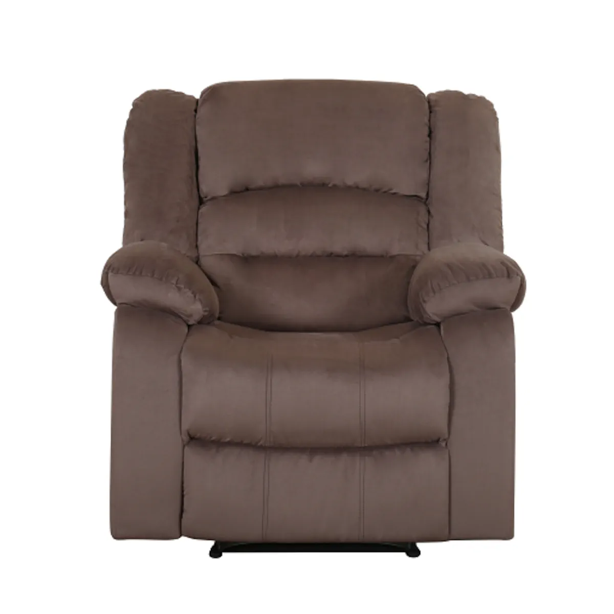 BERGERE RECLINABLE CIORAN SILLON DESCANSO MICROFIBRA ATERCIOPELADA CHOCOLATE - 2