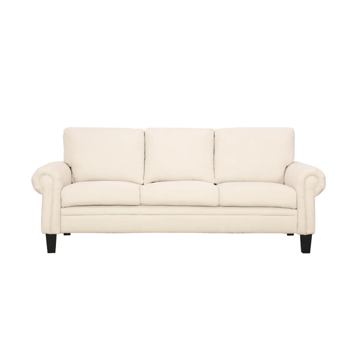 SOFA CALLISBURG 3 CUERPOS CHENILLE BLANCO - 2