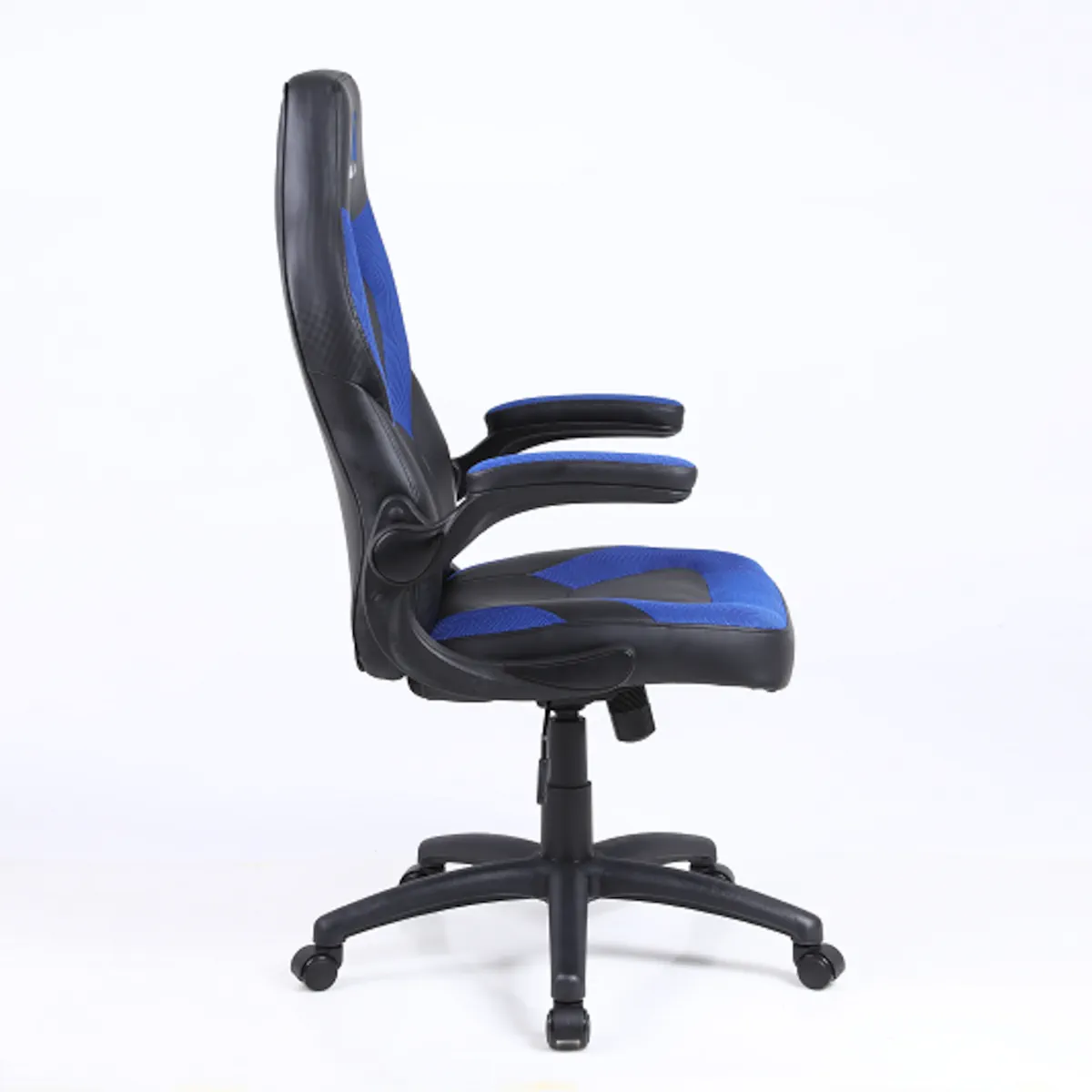 SILLA EJECUTIVA OXFORD AZUL APOYABRAZOS ROTATIVOS ERGONOMICA Y CON FUNCION MECEDORA - 4