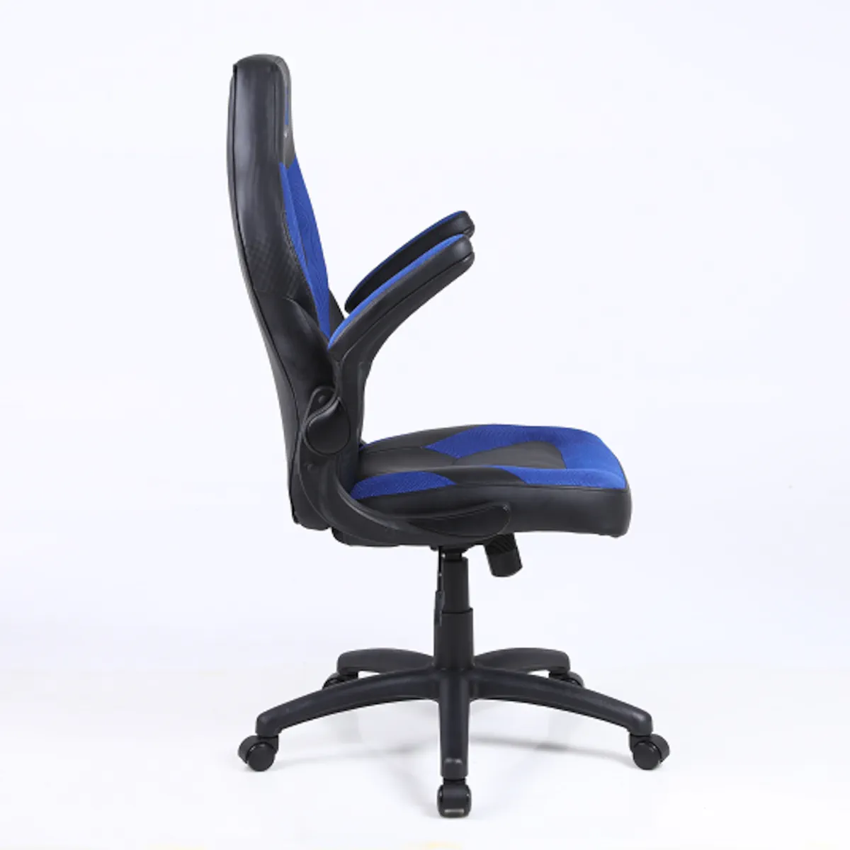 SILLA EJECUTIVA OXFORD AZUL APOYABRAZOS ROTATIVOS ERGONOMICA Y CON FUNCION MECEDORA - 5