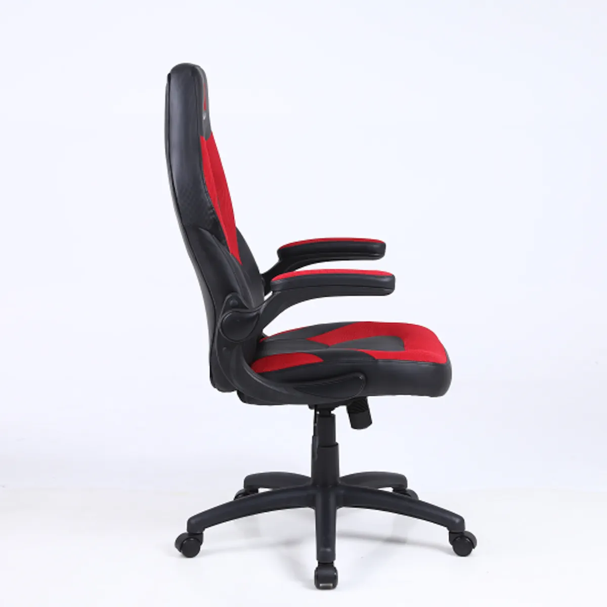 SILLA EJECUTIVA OXFORD ROJA APOYABRAZOS ROTATIVOS ERGONOMICA Y FUNCION MECEDORA - 4