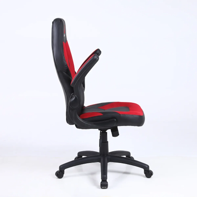 SILLA EJECUTIVA OXFORD ROJA APOYABRAZOS ROTATIVOS ERGONOMICA Y FUNCION MECEDORA - 5