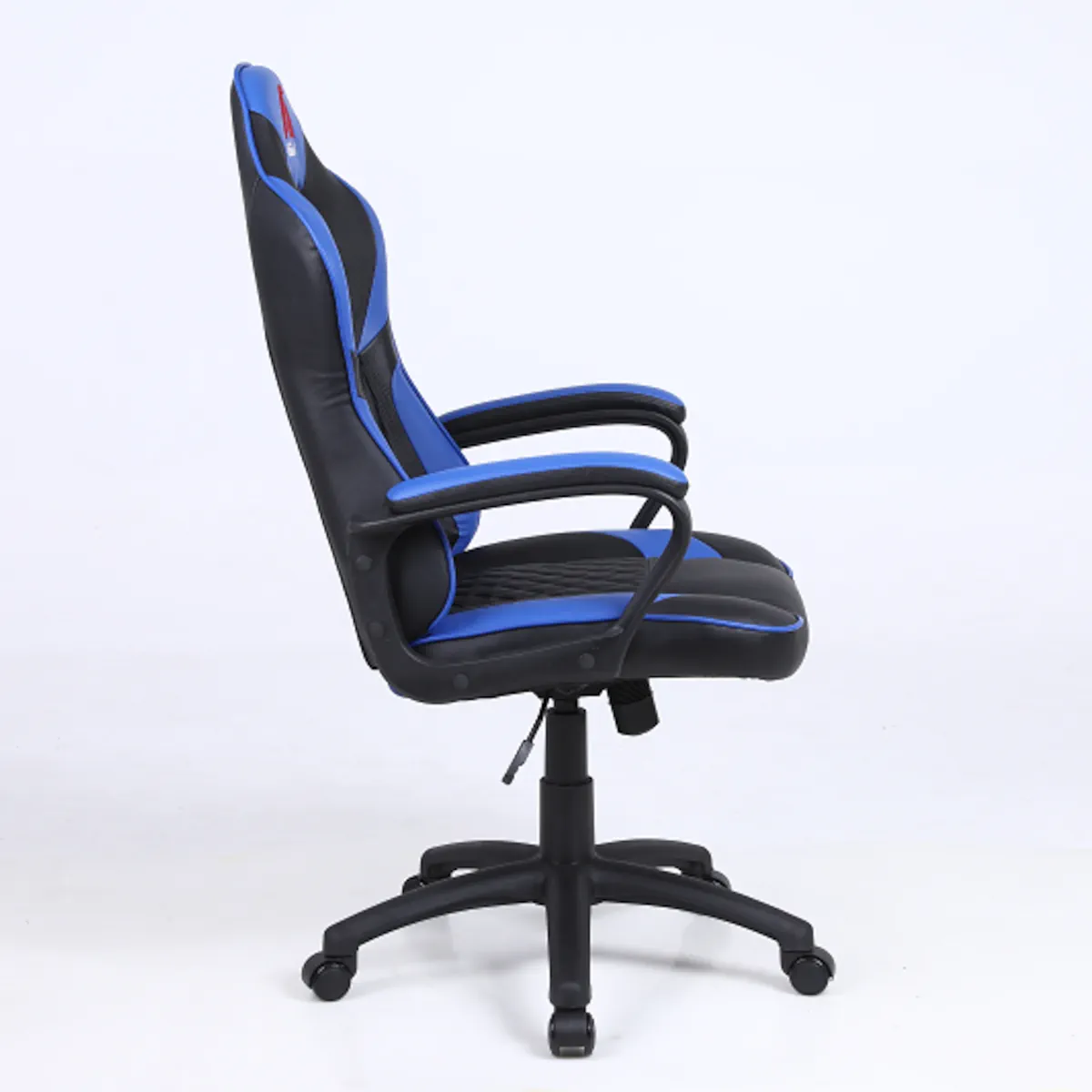 SILLA EJECUTIVA PRESTON AZUL ECOCUERO ERGONOMICA Y FUNCION MECEDORA - 7