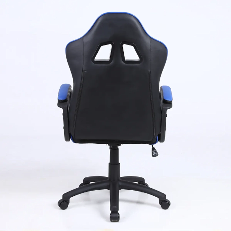 SILLA EJECUTIVA PRESTON AZUL ECOCUERO ERGONOMICA Y FUNCION MECEDORA - 8