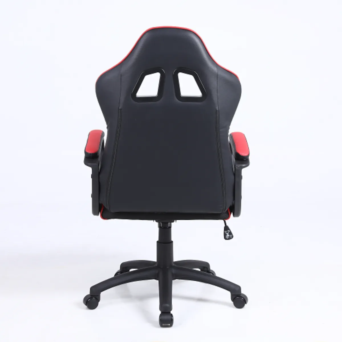 SILLA EJECUTIVA PRESTON ROJA ECOCUERO ERGONOMICA Y FUNCION MECEDORA - 7