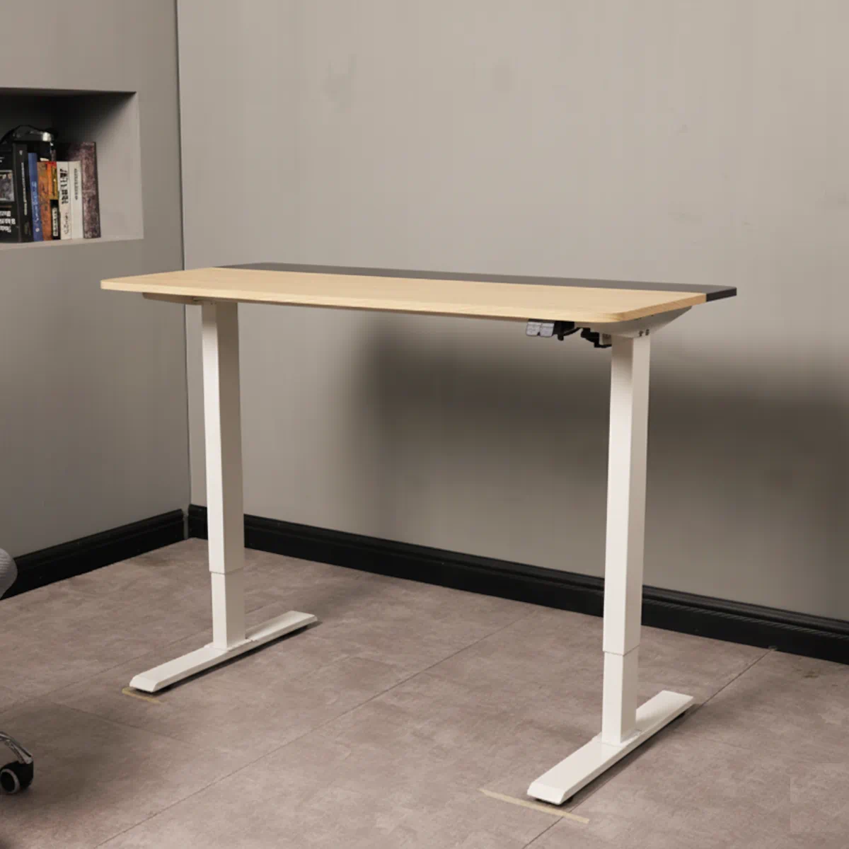ESCRITORIO ELECTRICO HARMONY FLOW 120 DE ALTURA REGULABLE 72/120CM ARCE BLANCO - 2