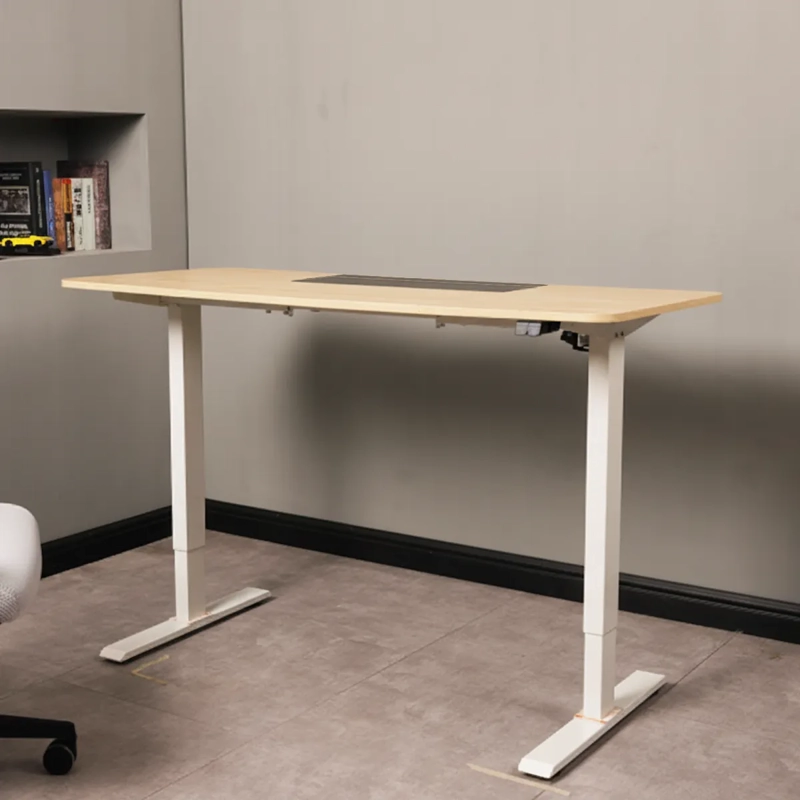 ESCRITORIO ELECTRICO HARMONY FLOW 140CM DE ALTURA REGULABLE 72/120CM ARCE BLANCO - 2
