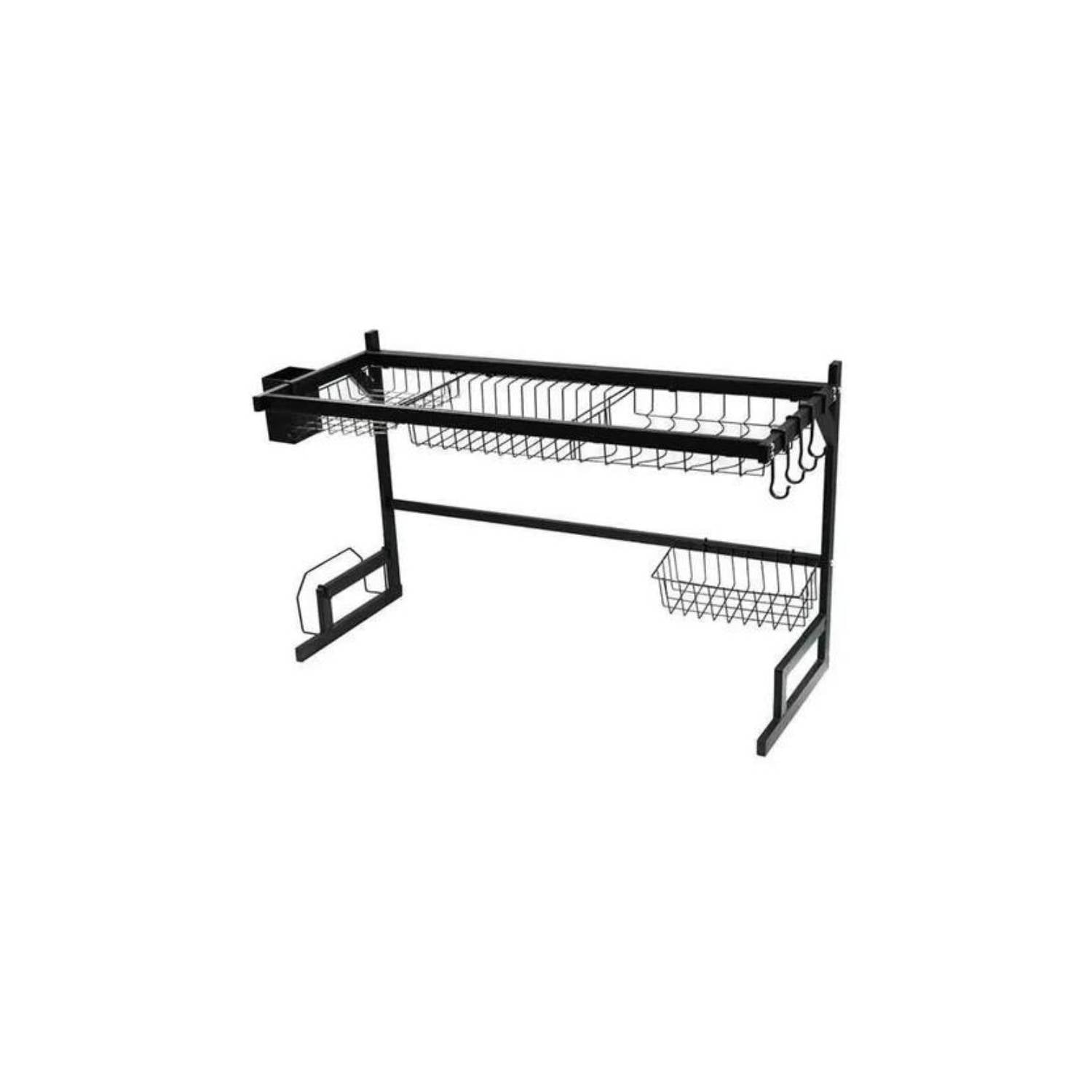 SECADOR DE PLATOS ESCURRIDOR DE LOZA 85CM ORGANIZADOR - 2