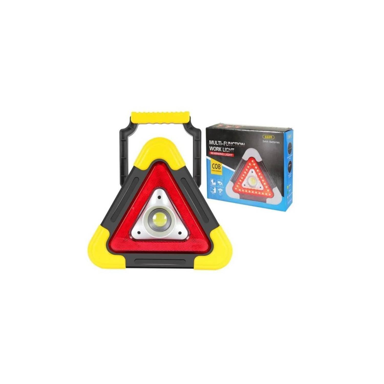 TRIANGULO SEGURIDAD LED SOLAR LUCES EMERGENCIA LED AUTO - 1