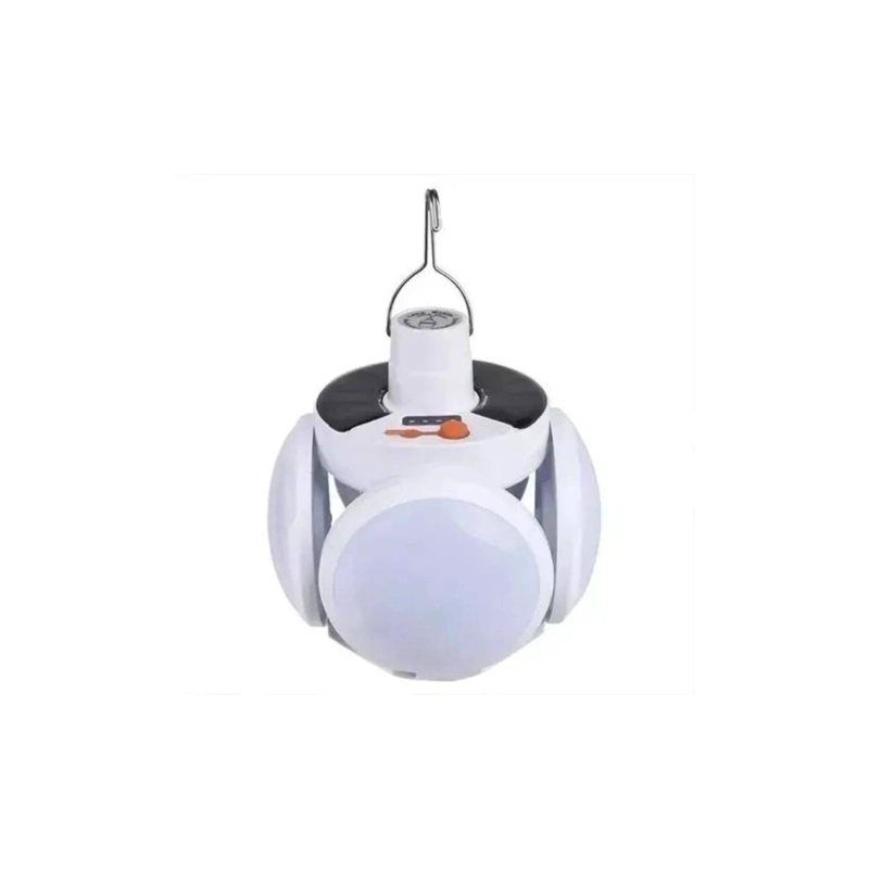 LAMPARA SOLAR DE EMERGENCIA BOMBILLA REDONDA LED - 1