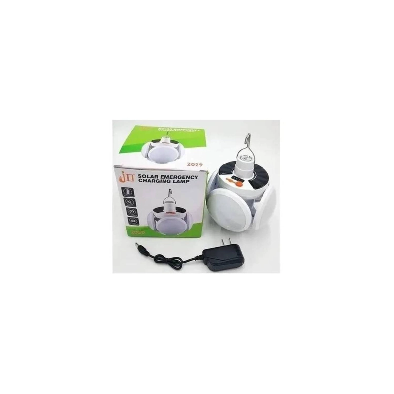 LAMPARA SOLAR DE EMERGENCIA BOMBILLA REDONDA LED - 3