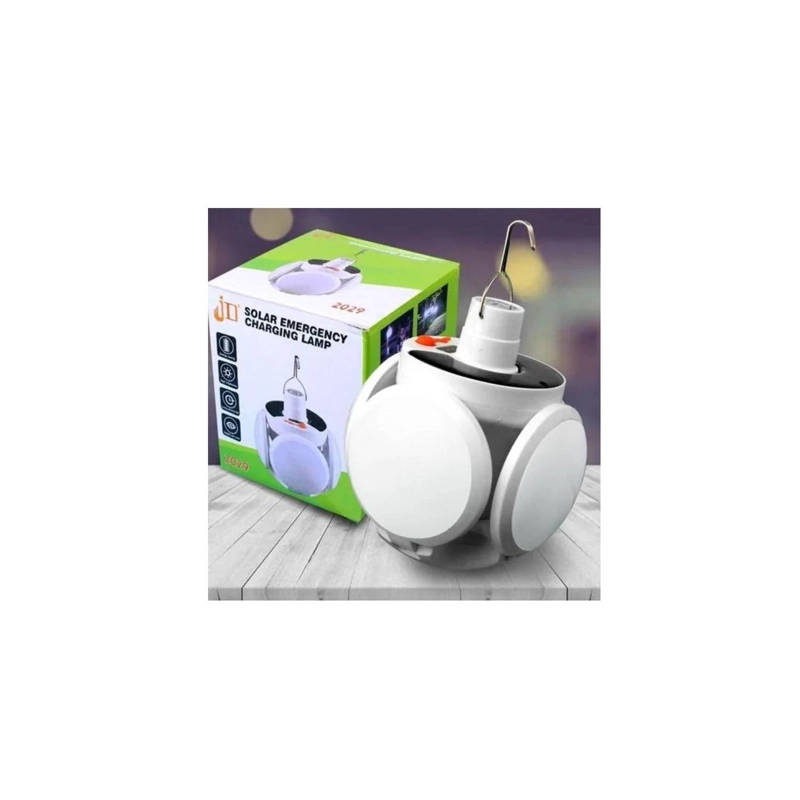 LAMPARA SOLAR DE EMERGENCIA BOMBILLA REDONDA LED - 4