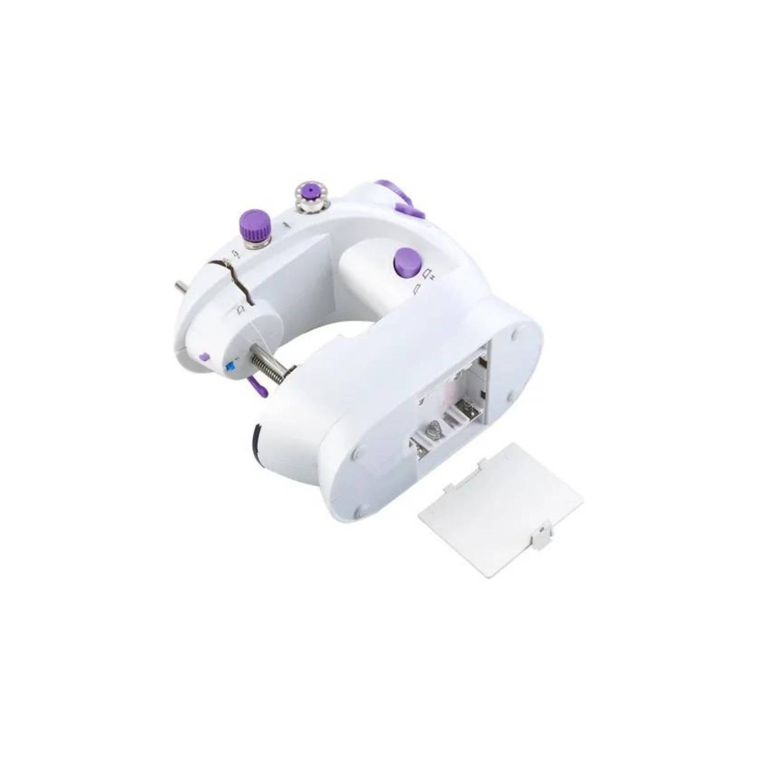 MINI MAQUINA COSER PORTATIL PEDAL ELECTRICA - 2