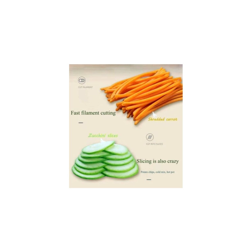 PICADOR DE FRUTAS VERDURAS MULTIFUNCIONAL CUTTER SLICER - 3
