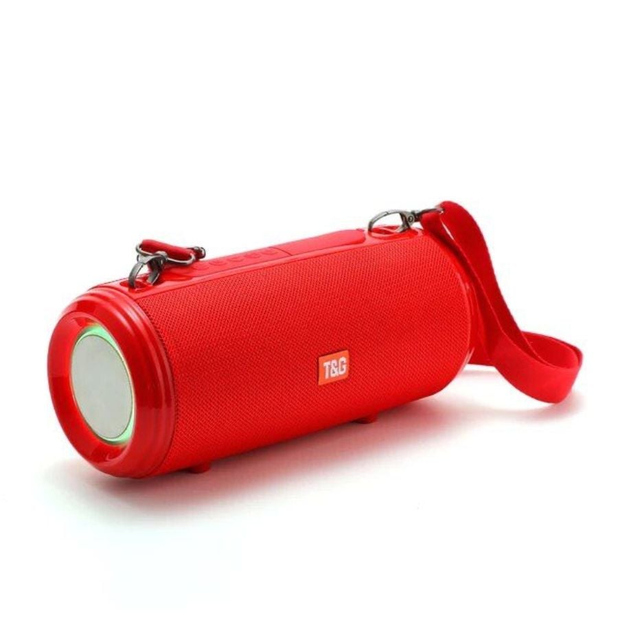 PARLANTE BLUETOOTH CLICK VENTAS LED PORTÁTIL INALAMBRICO TG ROJO - 1