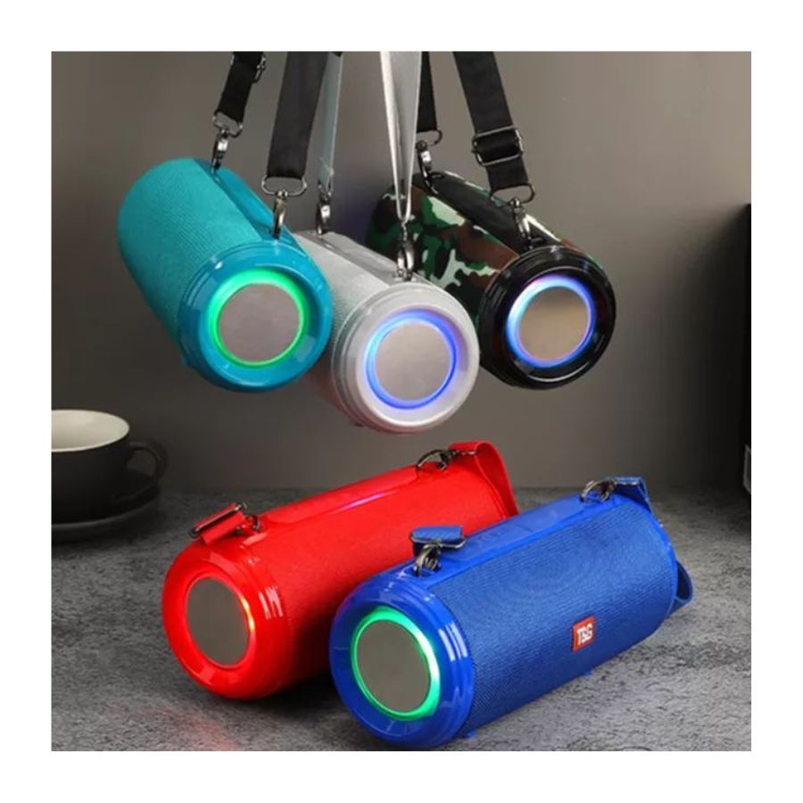 PARLANTE BLUETOOTH CLICK VENTAS LED PORTÁTIL INALAMBRICO TG ROJO - 3