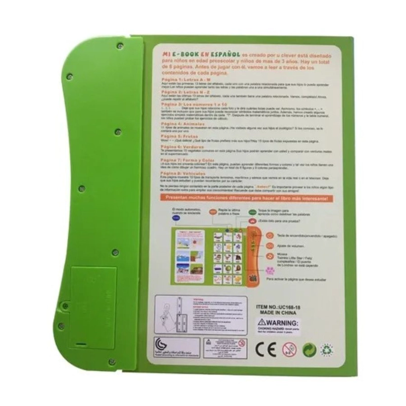 LIBRO ELECTRONICO DE APRENDIZAJE INTERACTIVO CON SONIDOS - 2