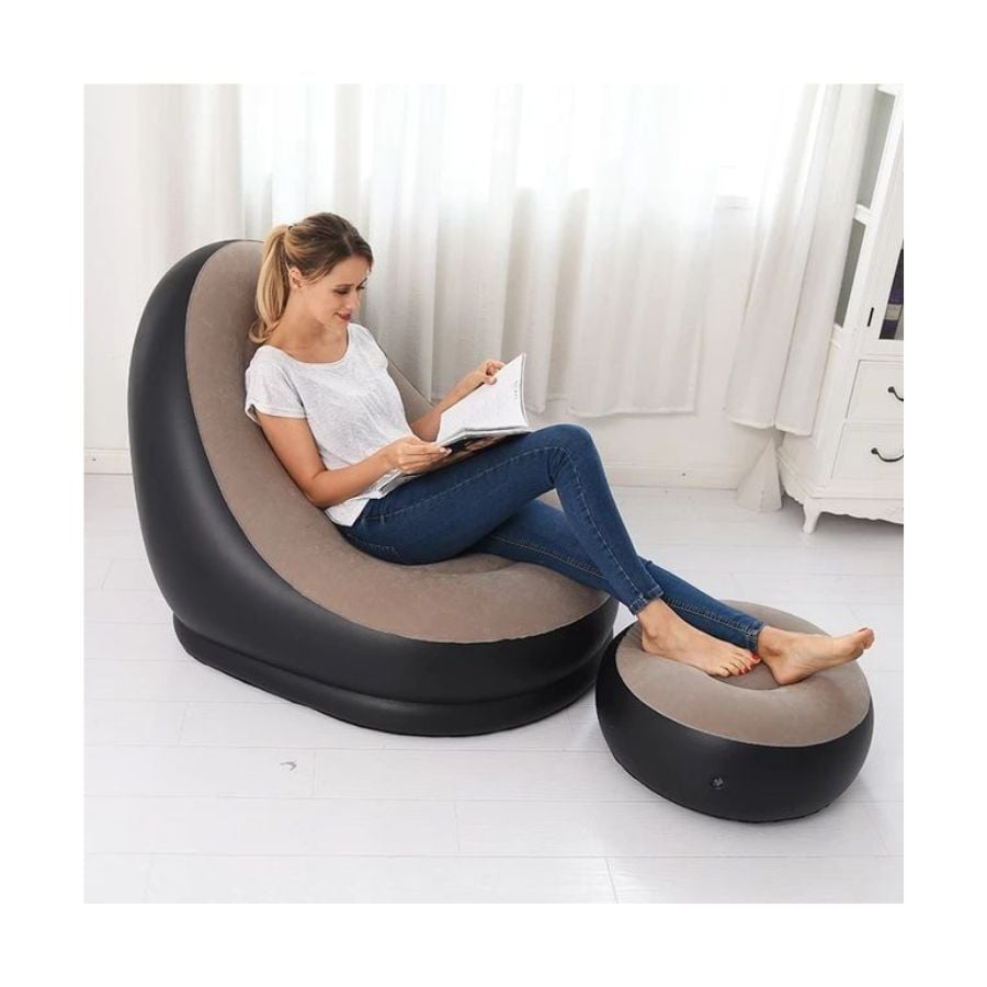 Inflatable lounge sofa set