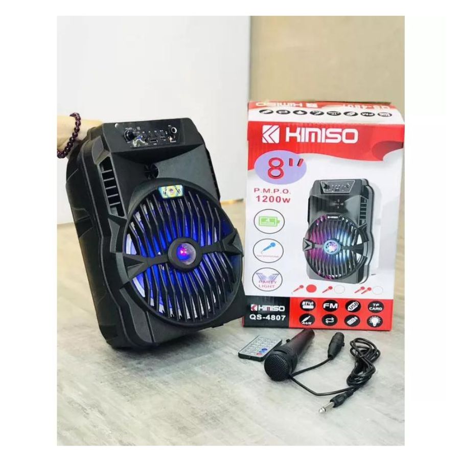 PARLANTE BLUETOOTH CLICK VENTAS ALTAVOZ LED PORTÁTIL INALAMBRICO KARAOKE - 2