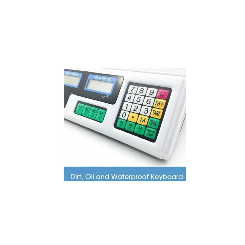BALANZA DIGITAL 40KG BASCULA CON LUZ PESA ELECTRONICA LED - 3