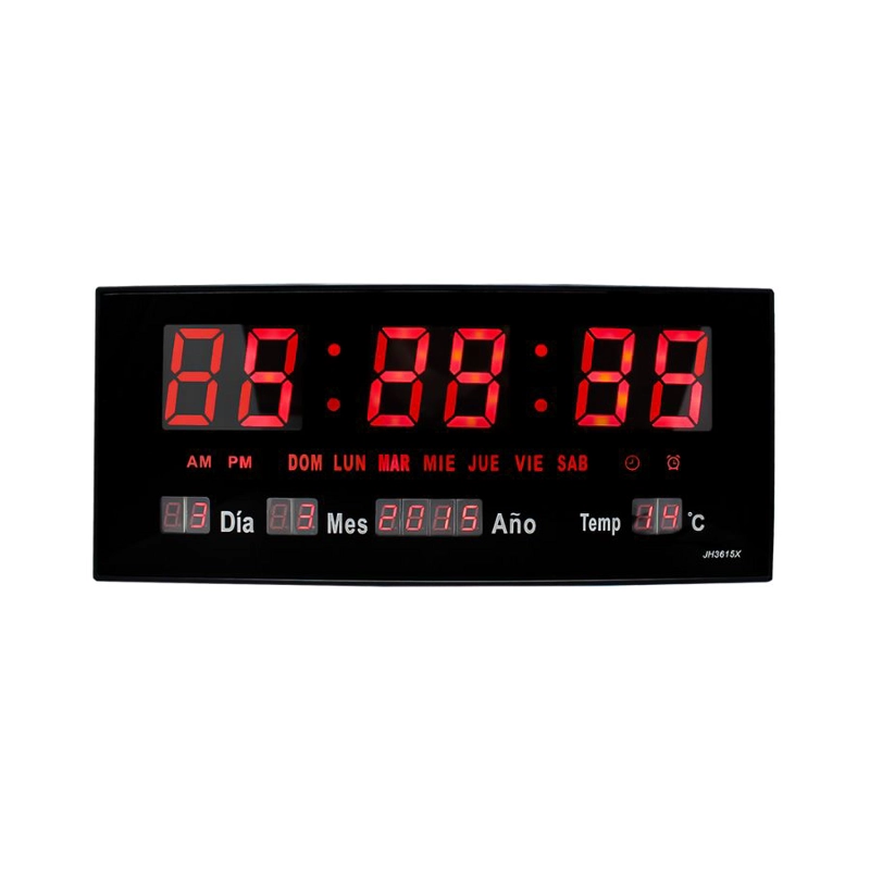 CALENDARIO LED DIGITAL RELOJ DE PARED - 1