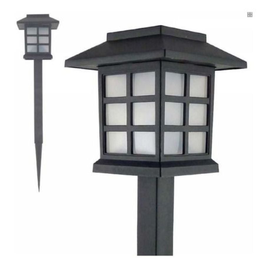 PACK CLICK VENTAS 2 LUZ SOLAR ESTACA EXTERIOR TIERRA JARDÍN ILUMINACIÓN FRÍA - 1