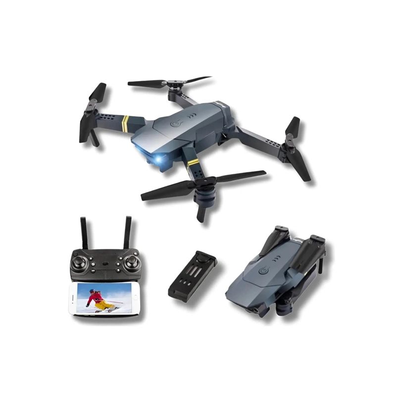 DRONE 4K DRON PROFESIONAL CAMARA WIFI FPV 998 PRO PLEGABLE - 1