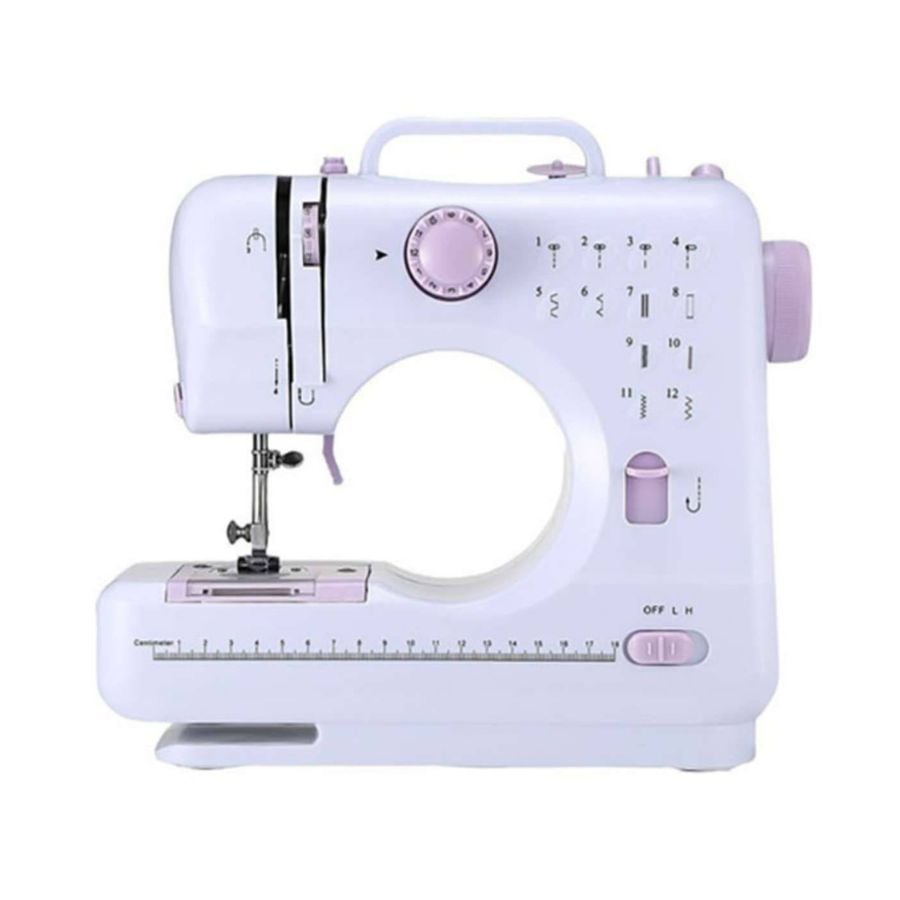 MINI MAQUINA DE COSER PORTATIL PEDAL ELECTRICA - 1