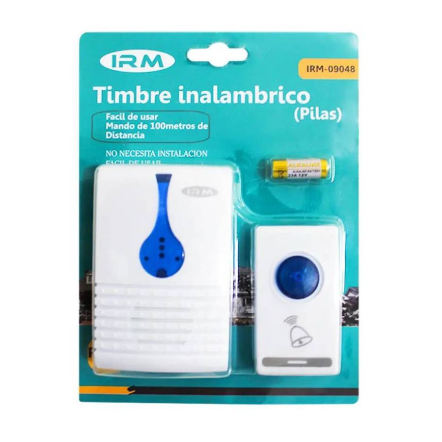 TIMBRE INALÁMBRICO A PILAS IRM - 1
