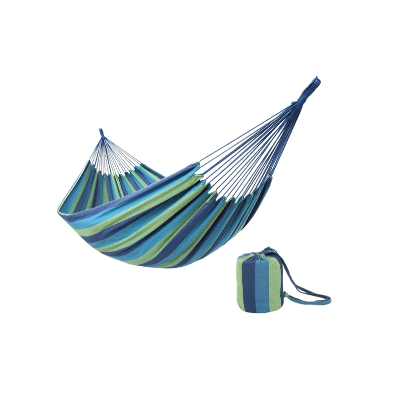 HAMACA CLICK VENTAS CAMPING O JARDIN 150X200CM AZUL - 1