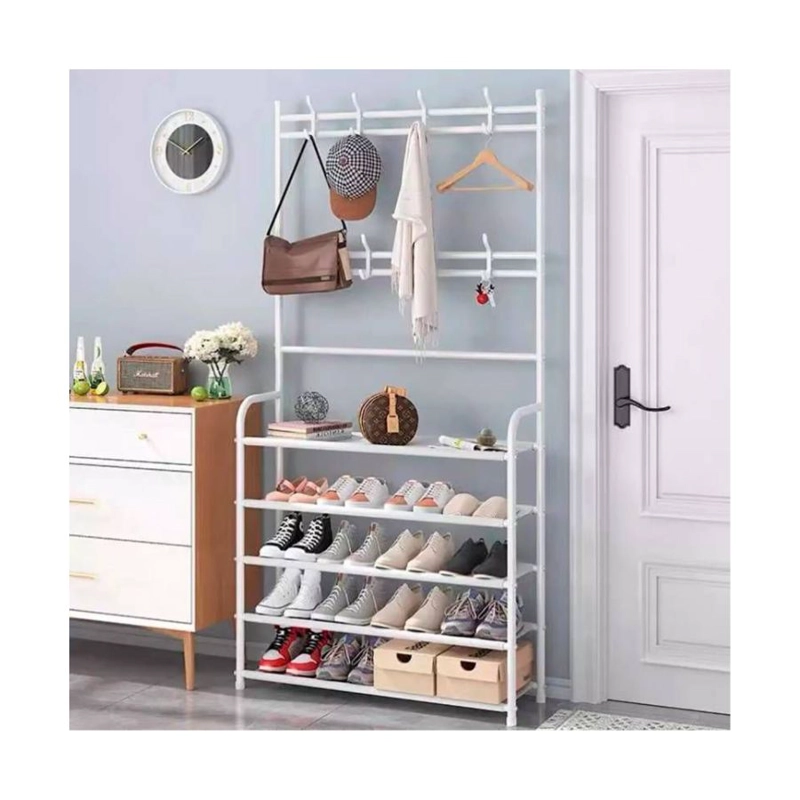 ARMARIO CLOSET ZAPATERO ARMABLE BLANCO 5 NIVELES - 3